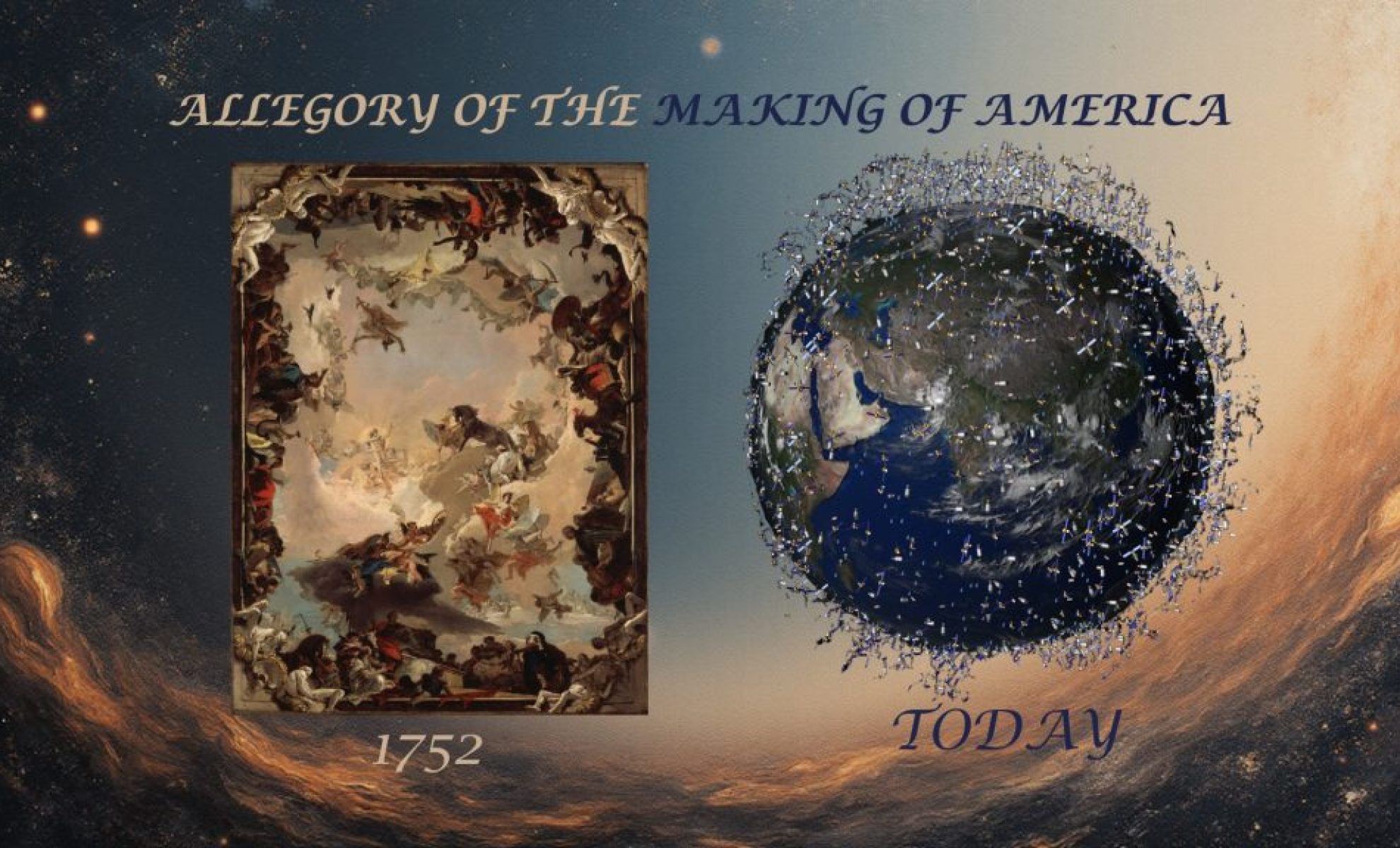 ALLEGORY OF AMERICA - 1