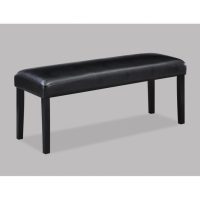 Ardwin Faux Leather Upholstered Bench by Lark Manor